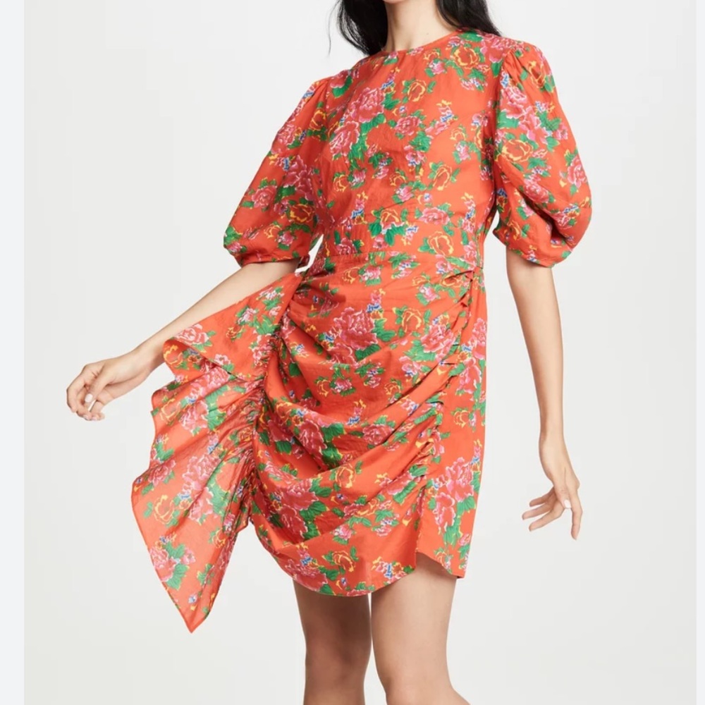 Rhode Pia puff sleeve dress